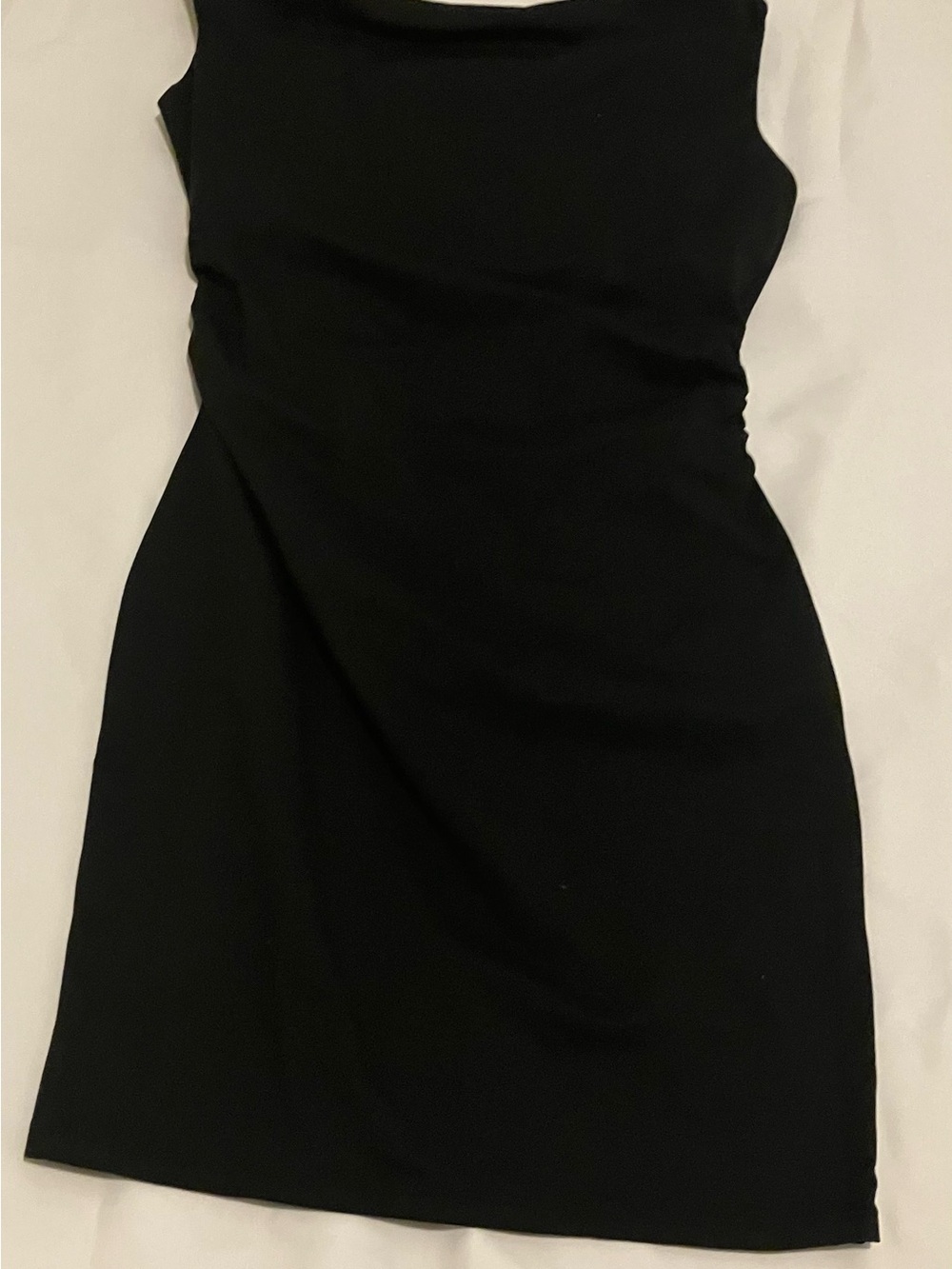 Trendy Queen Classic Black Sleeveless Sheath Dress Size Small Never Worn